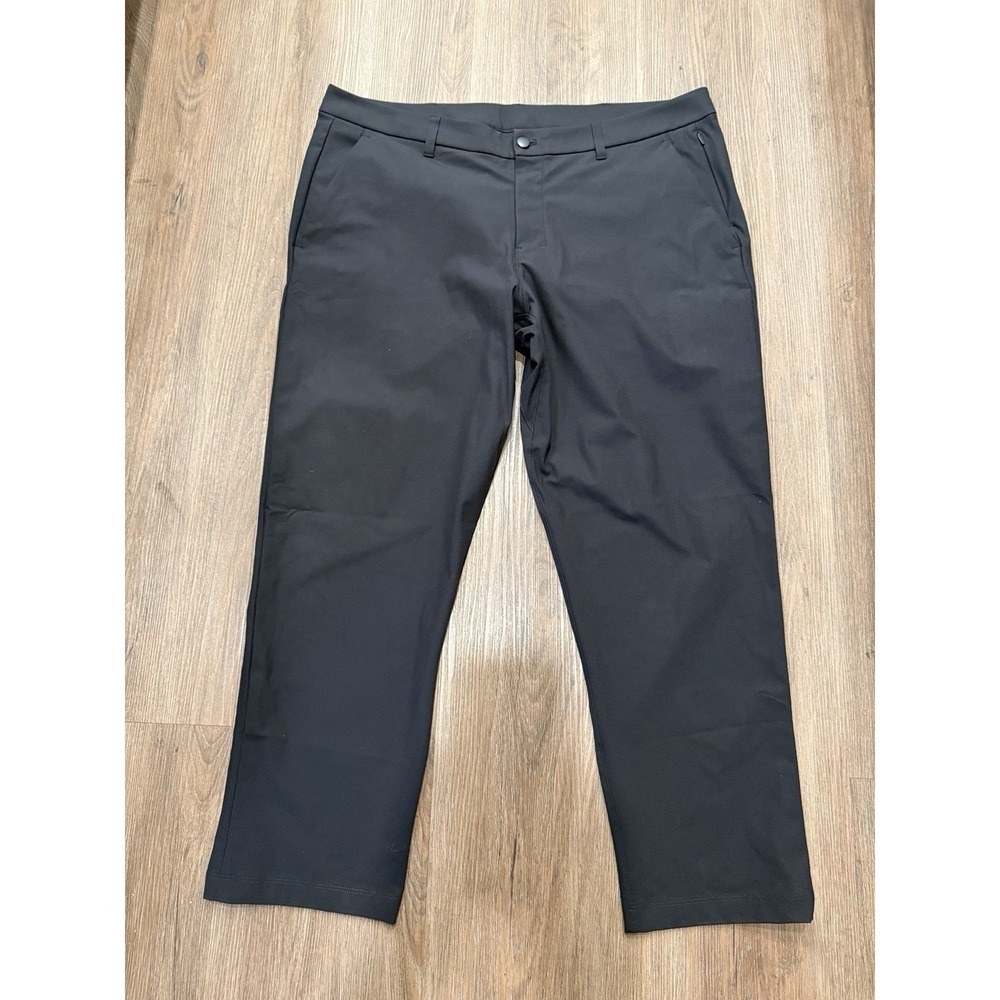 Lululemon ABC Mens Pant Classic Black LM5AO5S Business Casual Trousers